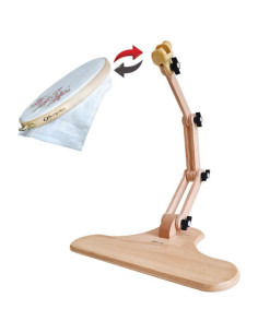Soporte ajustable con base para tambor de bordado