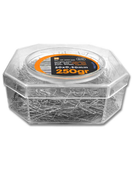 Caja de 250 gr de alfileres superfinos