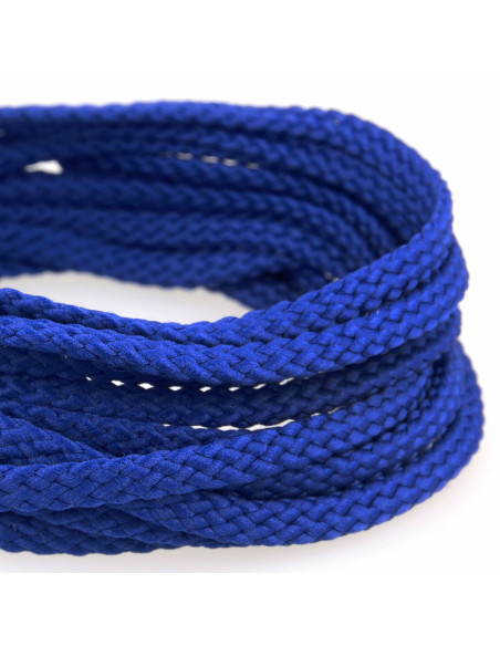 Anorak de cordón plano - Azul real