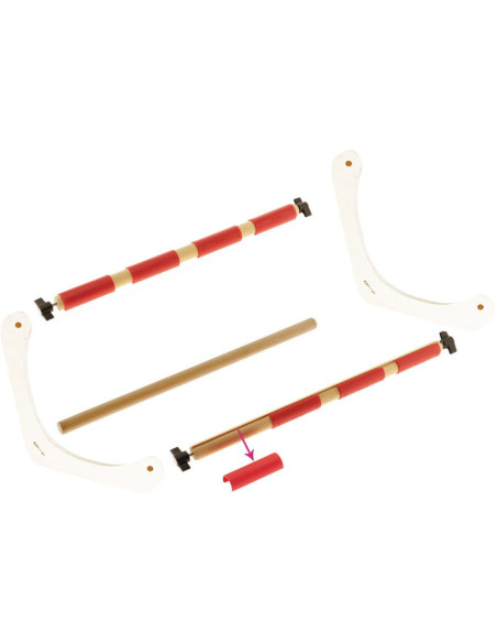 Varillas con clips para bastidor de bordado de 60 cm