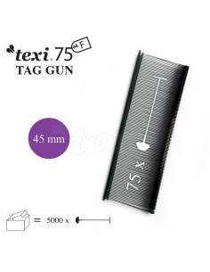 Juego de 5000 grapas para pistola Texi Fine - Negro