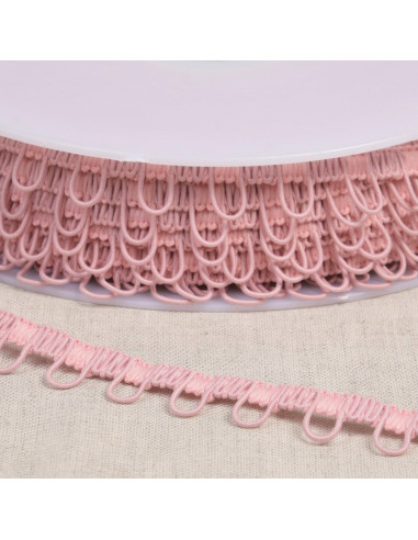 Galón con ojales elásticos - Rosa