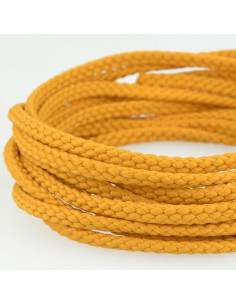 Anorak de cordón plano - Amarillo oro