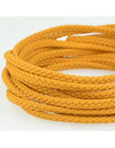 Anorak de cordón plano - Amarillo oro