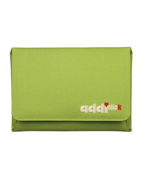 Addi Click Bamboo - Kit de agujas de tejer circulares