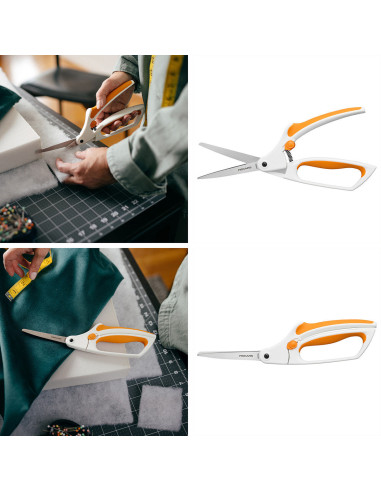 Tijeras Fiskars con mango ergonómico de 26 cm Easy Action