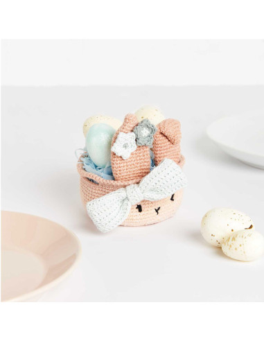 Kit de crochet - Cesta de Pascua beige