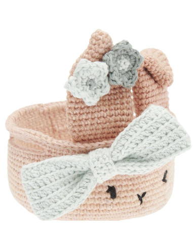 Kit de crochet - Cesta de Pascua beige
