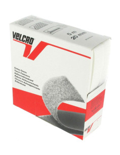 VELCRO® Marca para coser blanco 20 mm de ancho caja de 5 metros