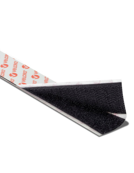VELCRO® Marca adhesivo negro de 100 mm de ancho por metro