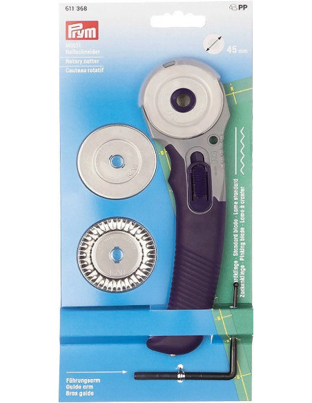 Kit cortador circular + 3 cuchillas + brazo guía