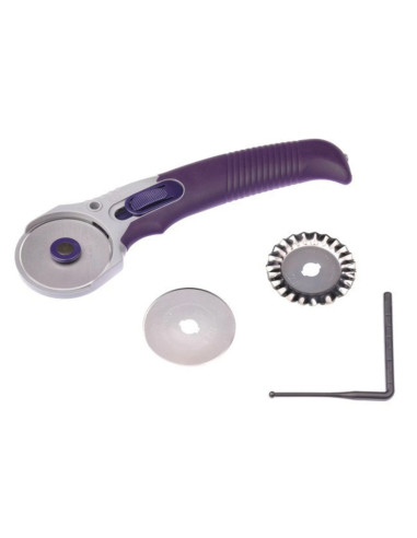 Kit cortador circular + 3 cuchillas + brazo guía