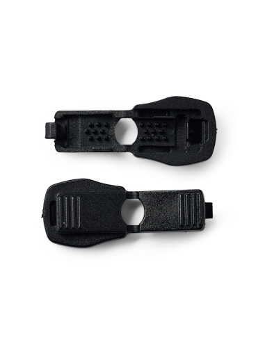 Juego de 2 extremos de cordón plegables - Negro