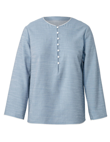 Patrón de blusa - Burda 5822