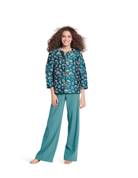 Patrón de chaqueta - Burda 5830