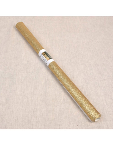 Cupón de purpurina 50 x 70 cm - Oro claro