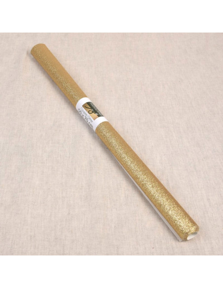 Cupón de purpurina 50 x 70 cm - Oro claro