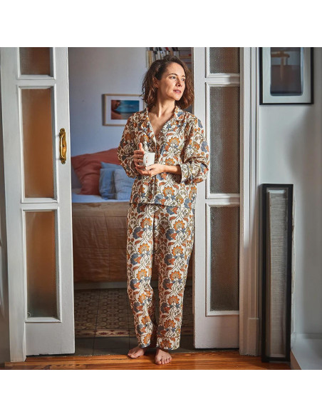 Patrón de pijama para mujer Budapest - Ikatee