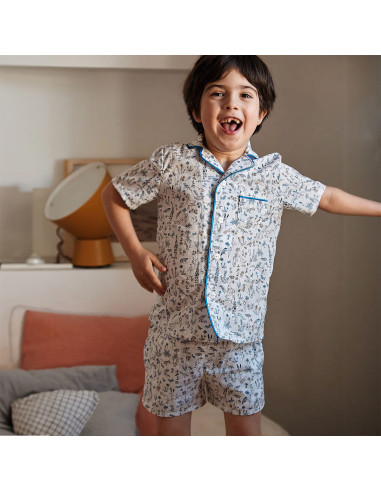 Patrón de pijamas Budapest kids - Ikatee