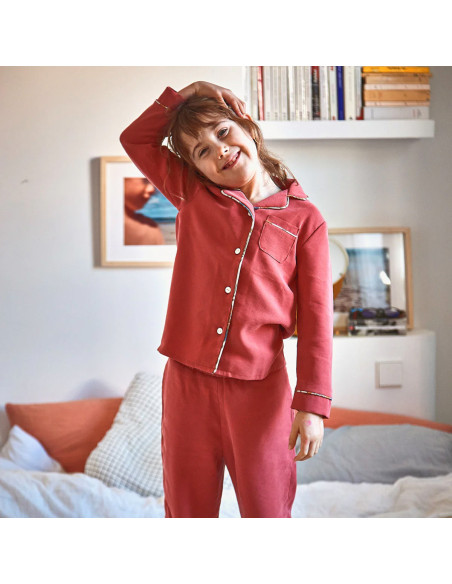 Patrón de pijamas Budapest kids - Ikatee