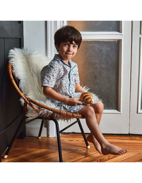 Patrón de pijamas Budapest kids - Ikatee