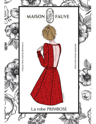 Patrón de vestido Primrose - Maison Fauve