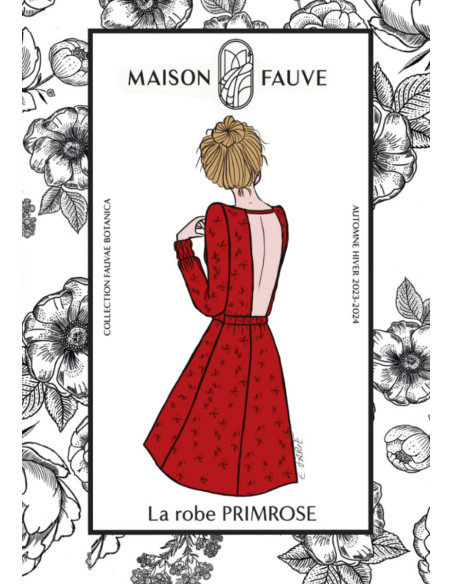Patrón de vestido Primrose - Maison Fauve