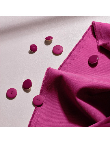 Tejido gabardina de algodón light Dahlia - Atelier Brunette