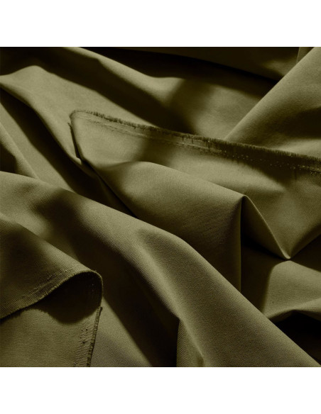 Tejido gabardina de algodón light Ivy Green - Atelier Brunette