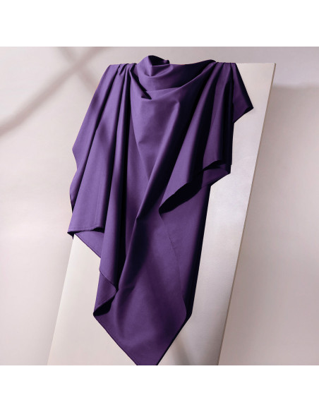 Tejido gabardina de algodón light Majestic Purple - Atelier Brunette