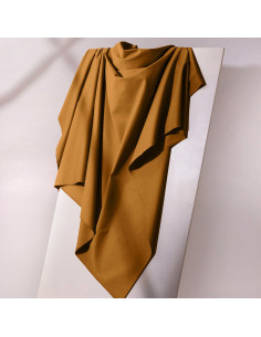 Tejido gabardina de algodón light Ocre - Atelier Brunette