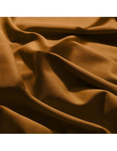 Tejido gabardina de algodón light Ocre - Atelier Brunette