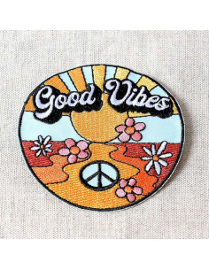 Parche termoadhesivo Seventies - Buenas Vibras
