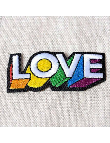 Parche termoadhesivo tema Love - Love 3D
