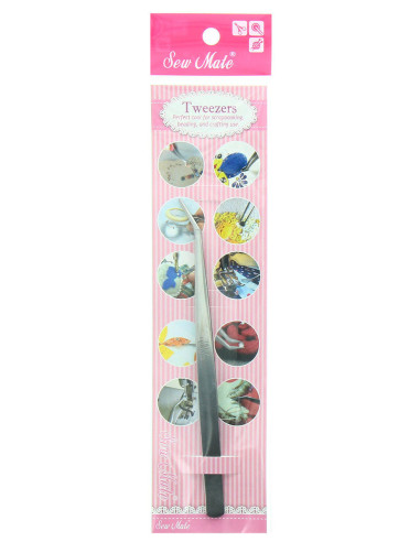 Pinza overlock, máquina de coser, bordado 15 cm