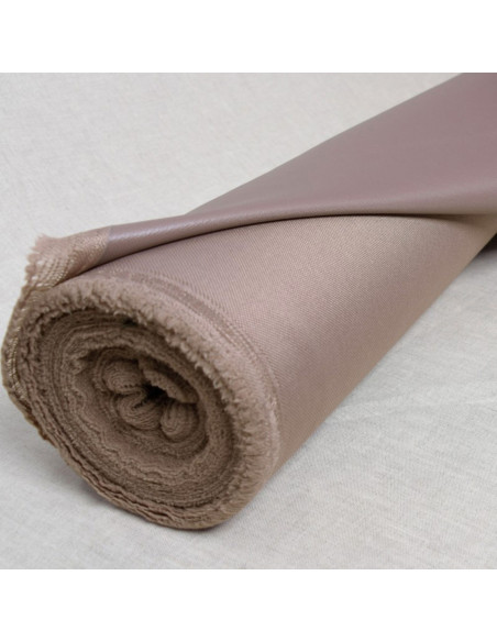 Tela de lona impermeable y ultra resistente para tumbona - Marrón