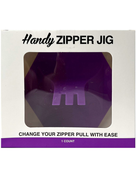 Enhebrador de cursores para cierre de cremallera Zipper Jig The Gypsy Quilter