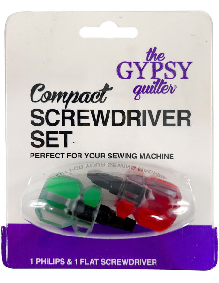 Juego de 2 destornilladores para máquinas de coser The Gypsy Quilter