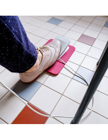 Alfombrilla de pedal para máquina de coser, bordar y overlock