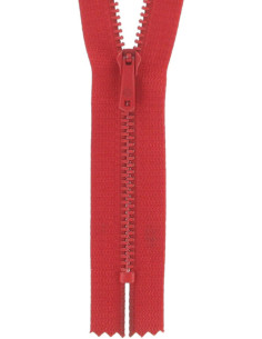 Cremallera pantalón - Rojo sangre