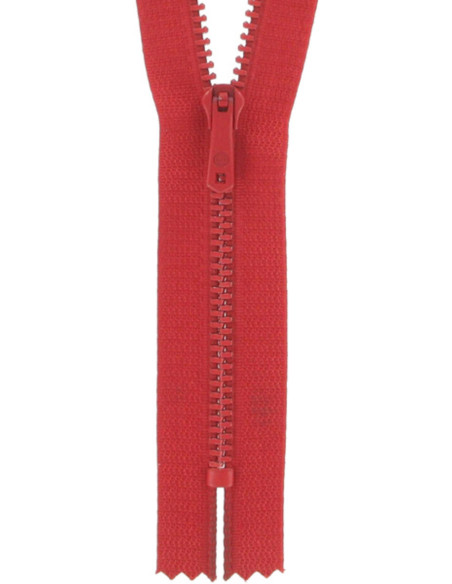 Cremallera pantalón - Rojo sangre