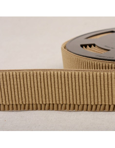 Elástico ribete para falda - Beige