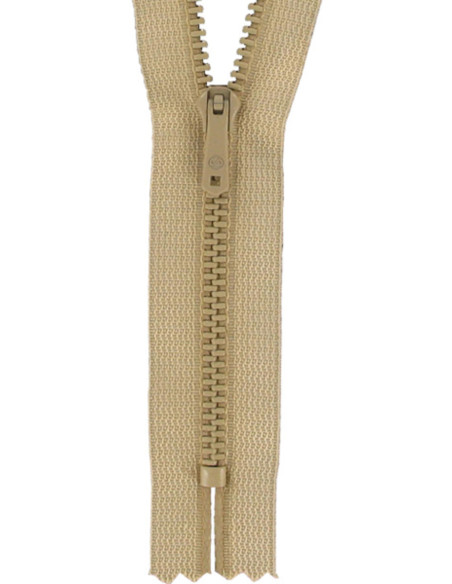 Cremallera pantalón - Beige antílope