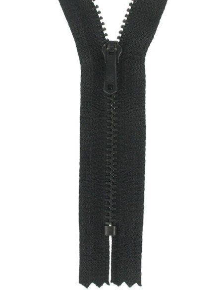 Cremallera pantalón - Negro