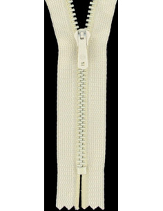 Cremallera de pantalón - Blanco roto