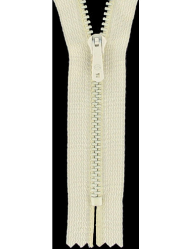 Cremallera de pantalón - Blanco roto