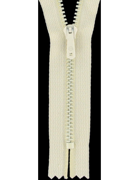 Cremallera de pantalón - Blanco roto