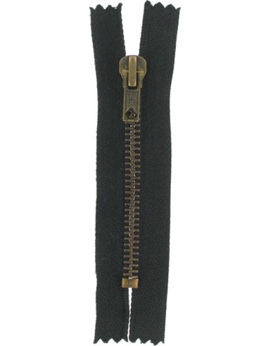 Cremallera Especial Jeans - Negro