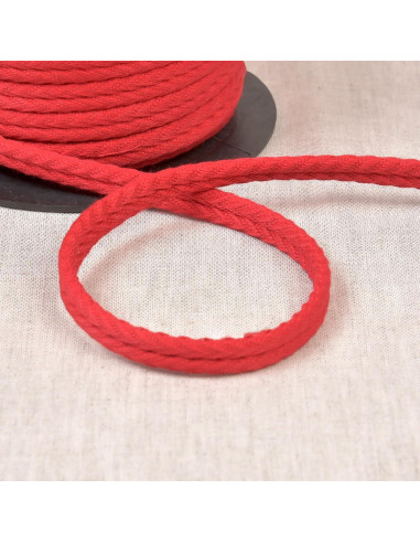 Cordón doble vivo espiguilla - Rojo