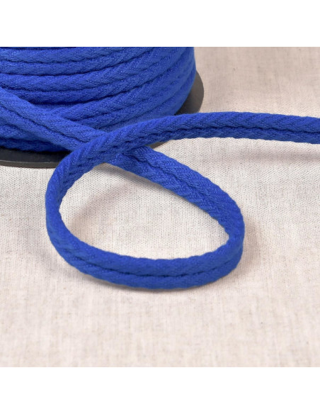 Cordón doble vivo espiguilla - Azul real